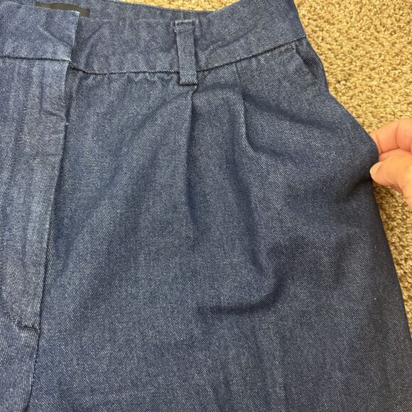 Favorite Daughter Vienna The Favorite Pant Dark Denim Jeans Wide Leg  Size 14 - Picture 12 of 12